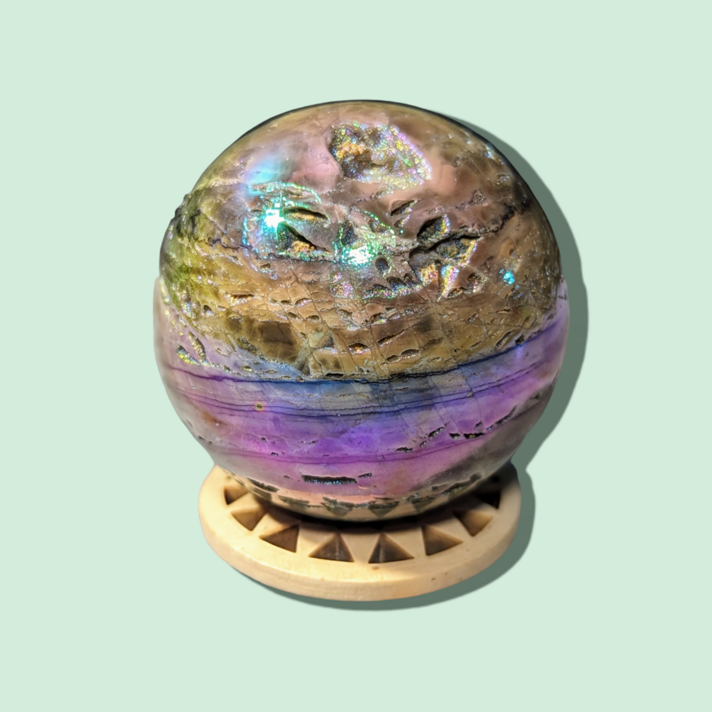 Aura Sphalerite Spheres