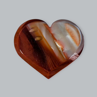 Carnelian Druzy Hearts