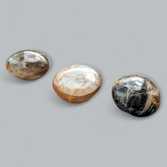 Peach Moonstone Palmstones