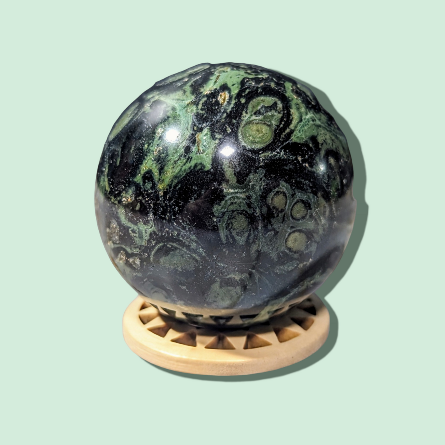 Kambaba Jasper Spheres